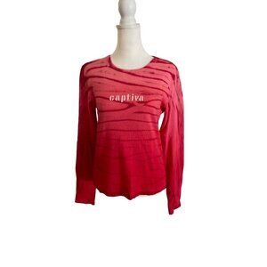 Lakeshirts Captivate Pink Tie-Dye Long Sleeved T-Shirt Sz M